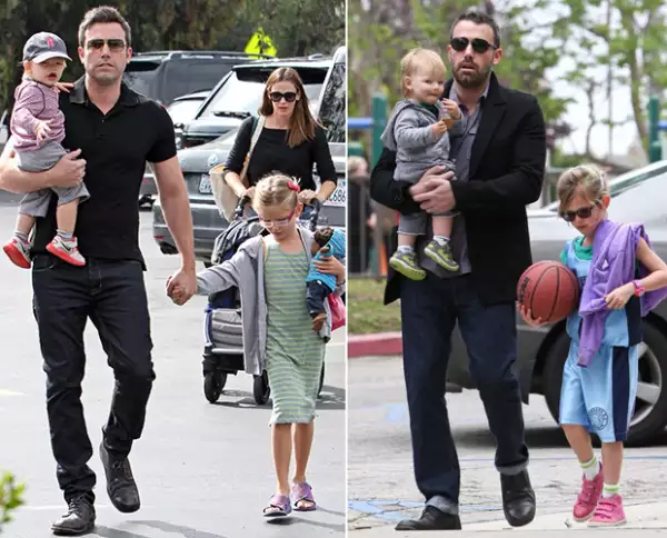 Hot daddy, Ben es un papá amoroso que siempre está al pendiente de sus hijos.