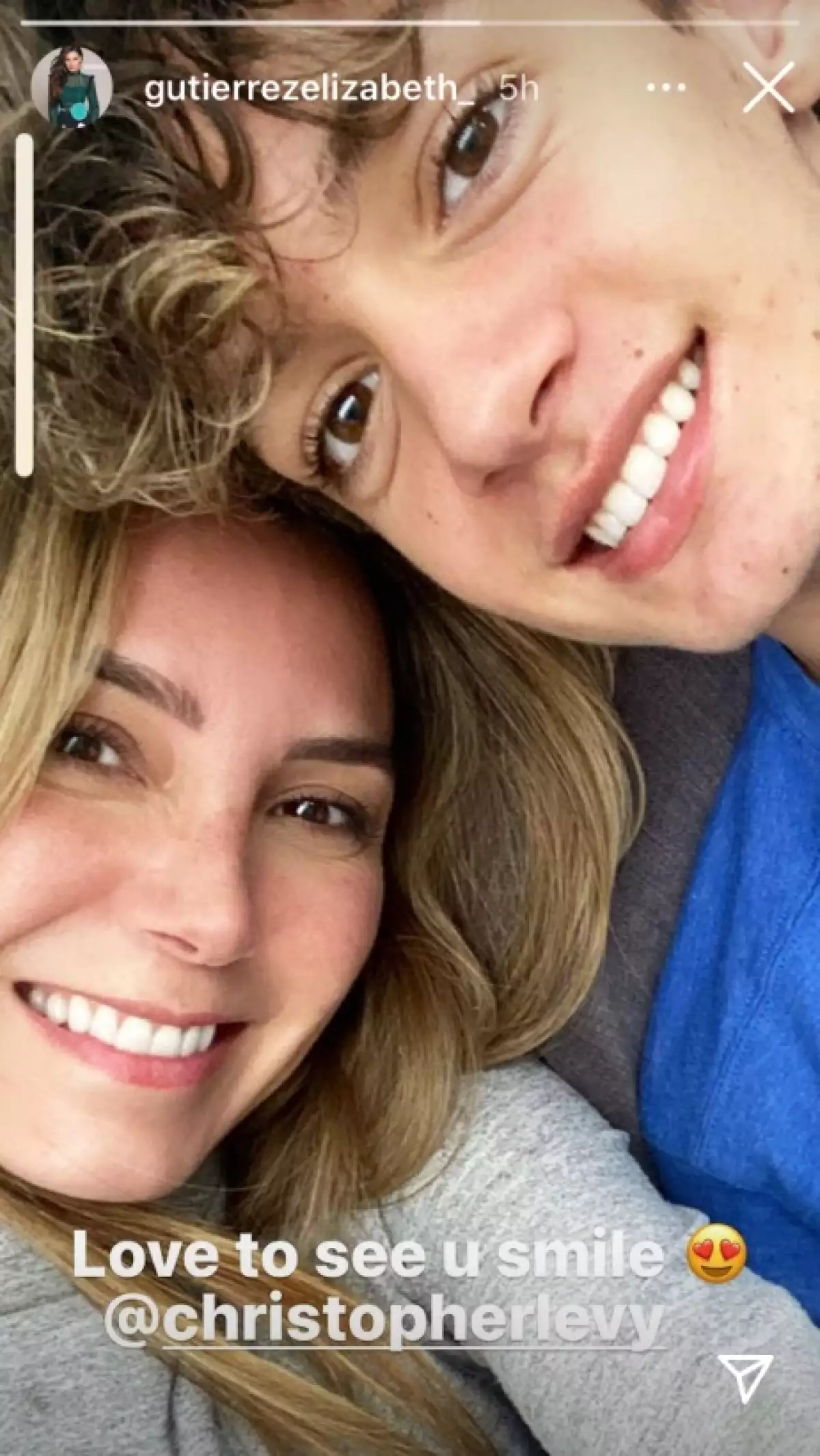 Elizabeth Gutiérrez y Christopher Levy