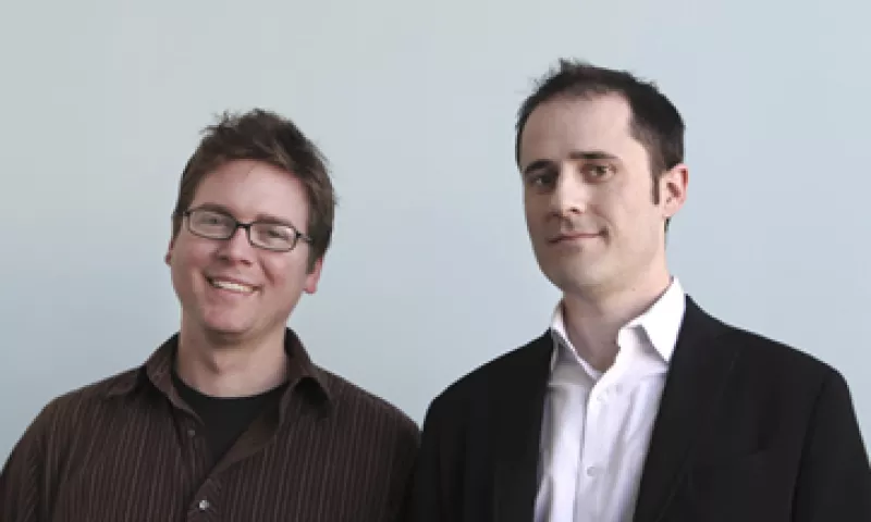 Tanto Evan Williams como Biz Stone dejaron sus cargos en Twitter para lanzar Obvious, su sitio web. (Foto: AP)