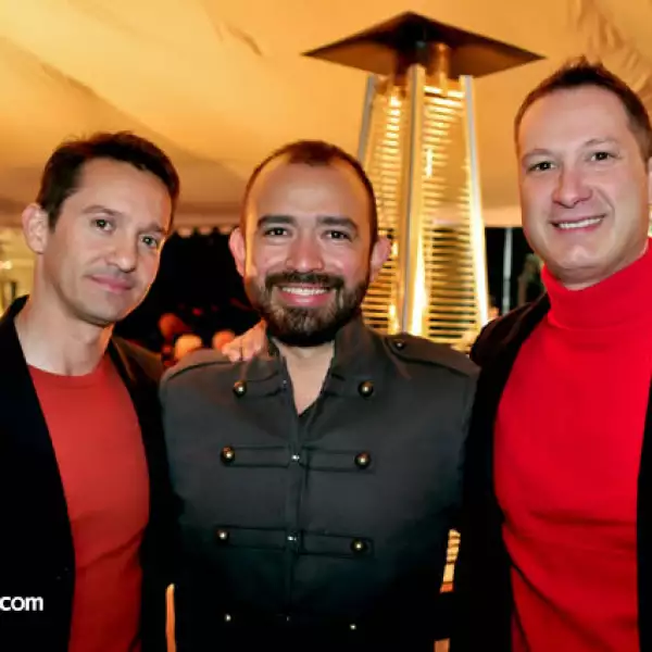 Fernando Ávila,Abraham García y César Aristóteles