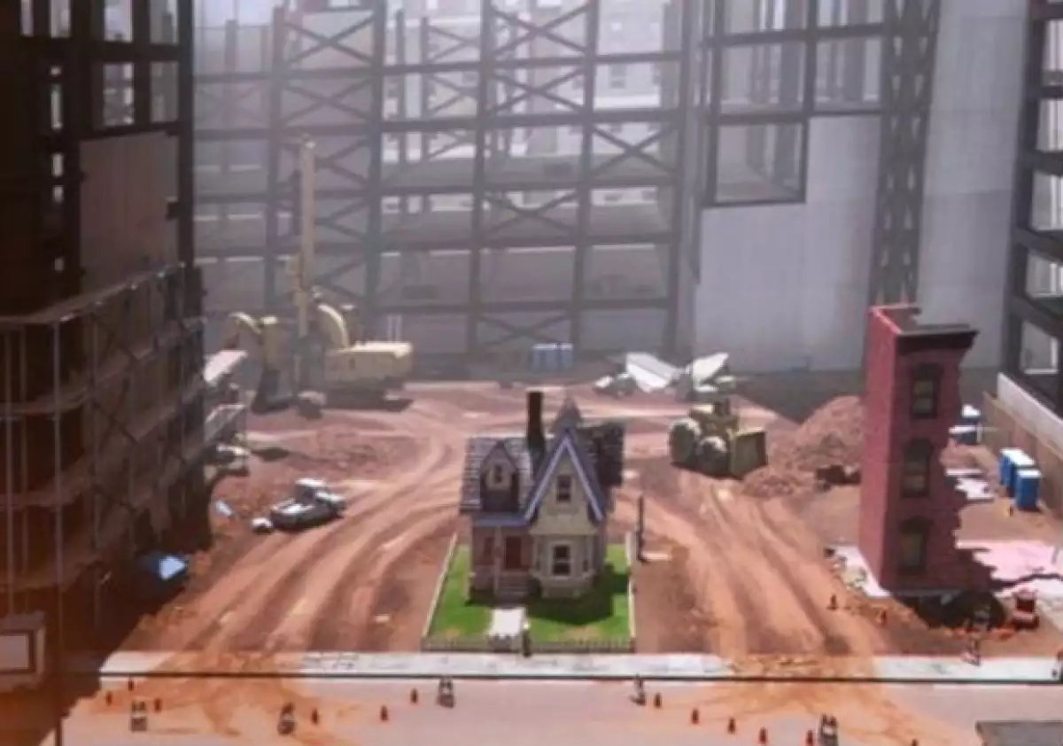 Aquí la casa de UP.