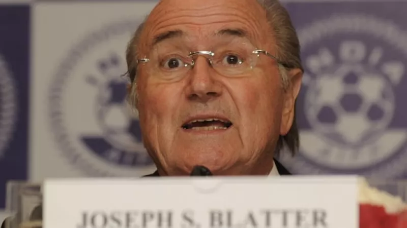 Joseph Blatter dicta conferencia
