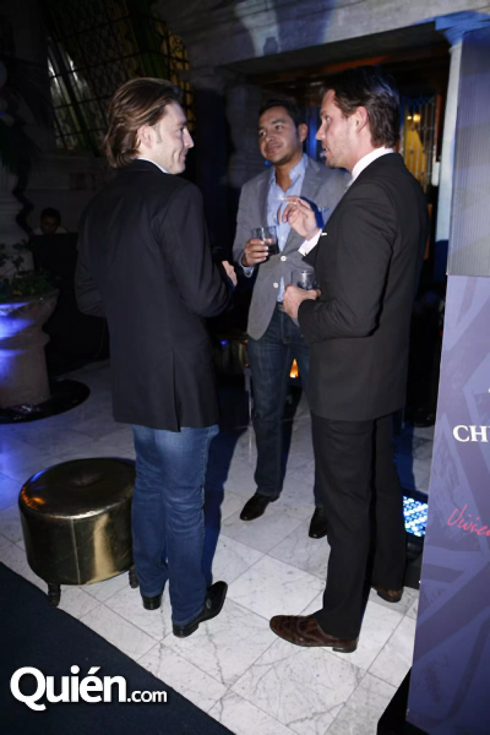 Mateo Gorina, Alfredo Quintana y Luis Miguel Moreno