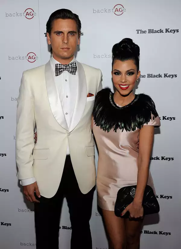 Scott Disick y Kourtney Kardashian.