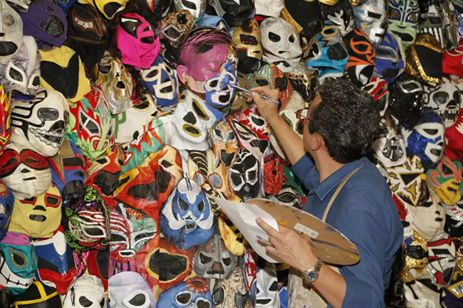 Performance Liu Bolin