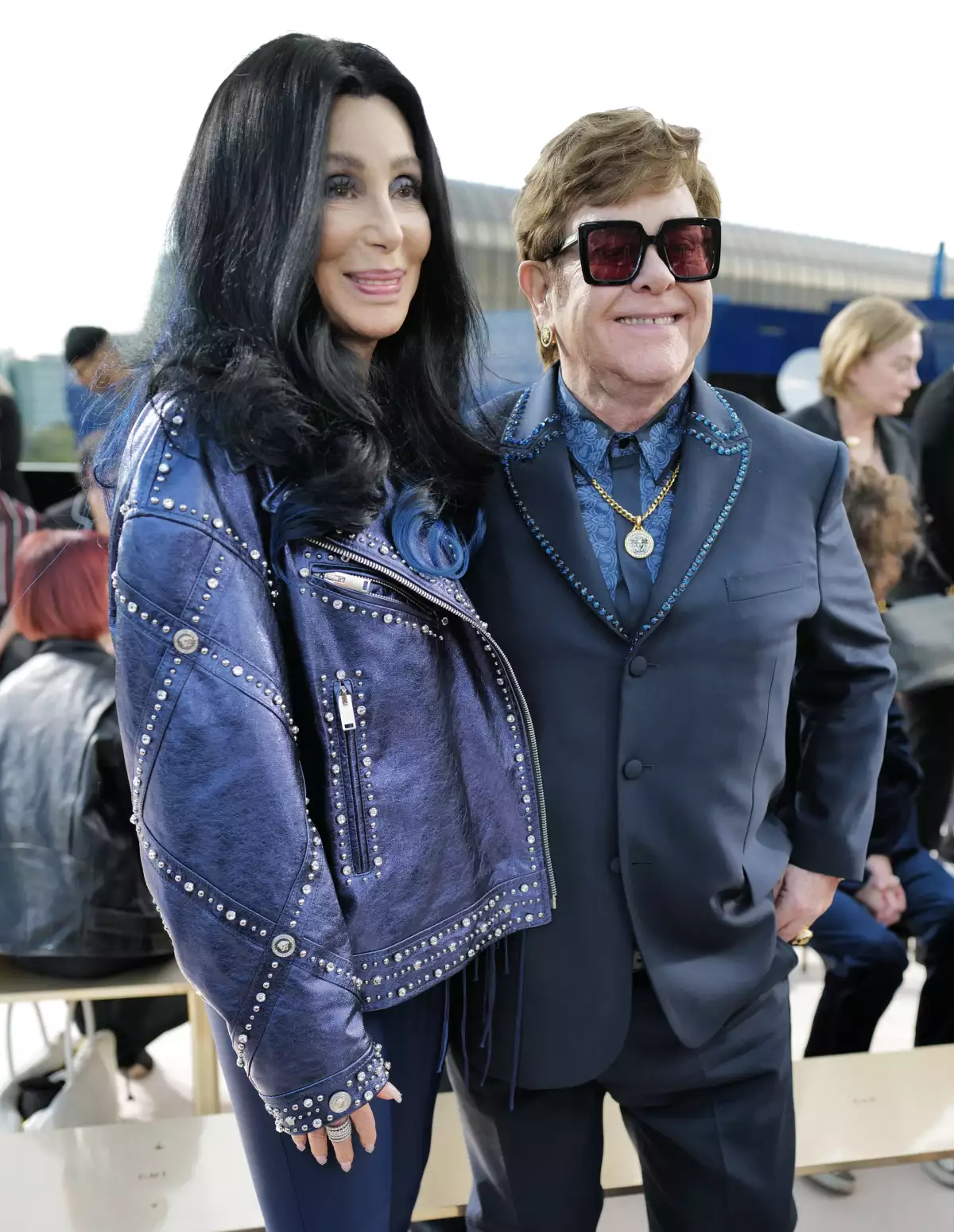 Versace show, Front Row, Fall Winter 2023, Los Angeles, California, USA - 09 Mar 2023