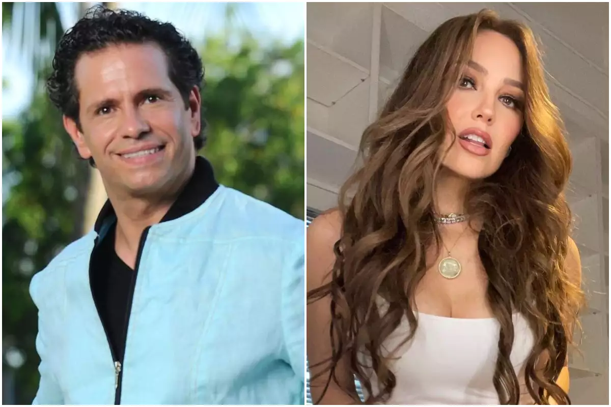 Diego Schoening y Thalia 