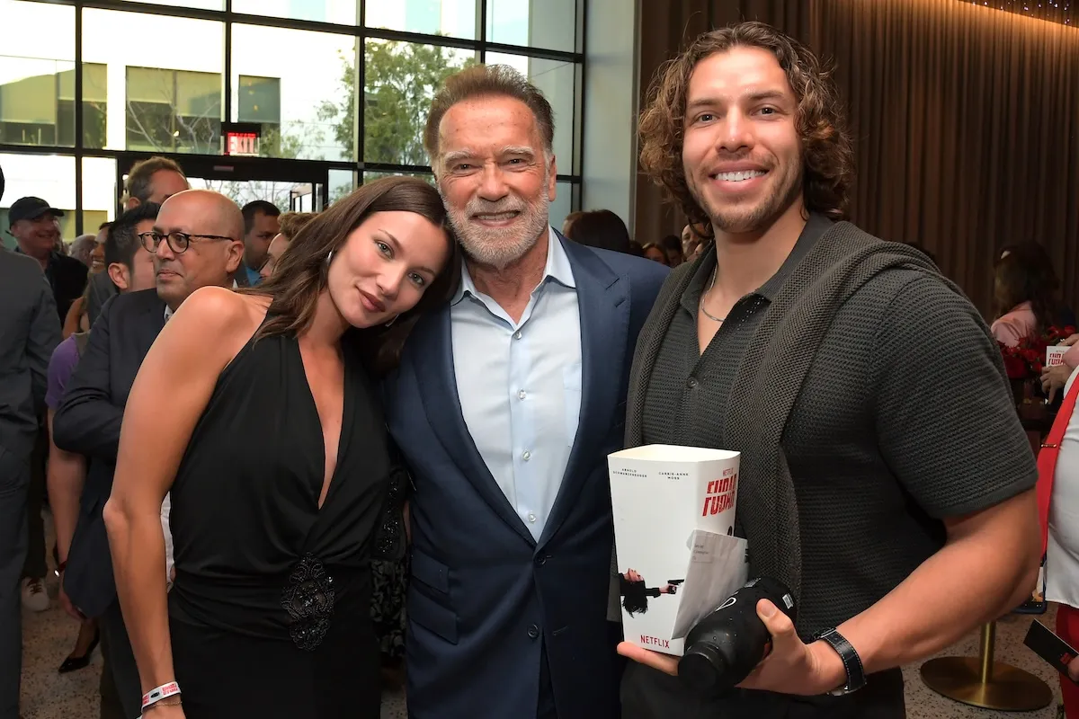 Pachish Randel Arnold Schwarzenegger reúne a sus cinco hijos en alfombra, incluido ...