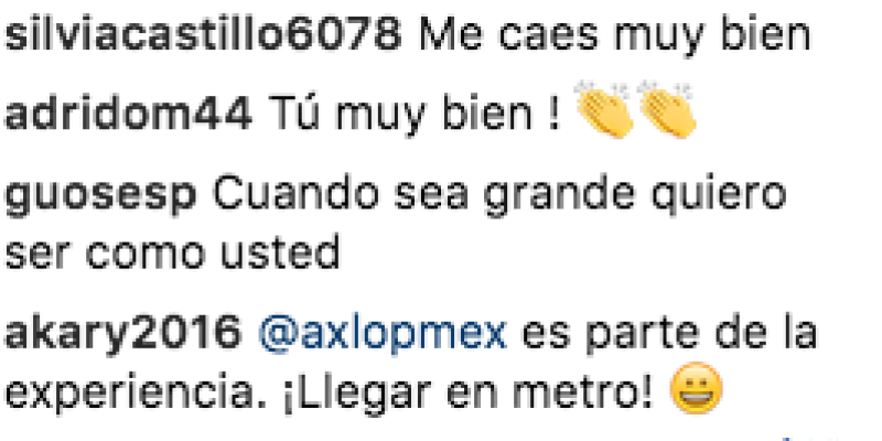 Seguidores aman a Elías Ayub por viajar en metro.