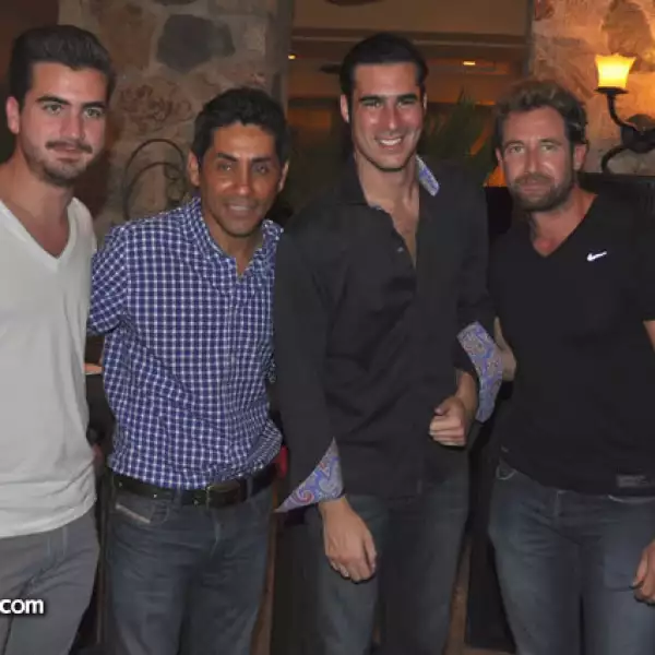 Moises Ciprian,Jorge Campos,Gabriel Soto y Miguel Torruco