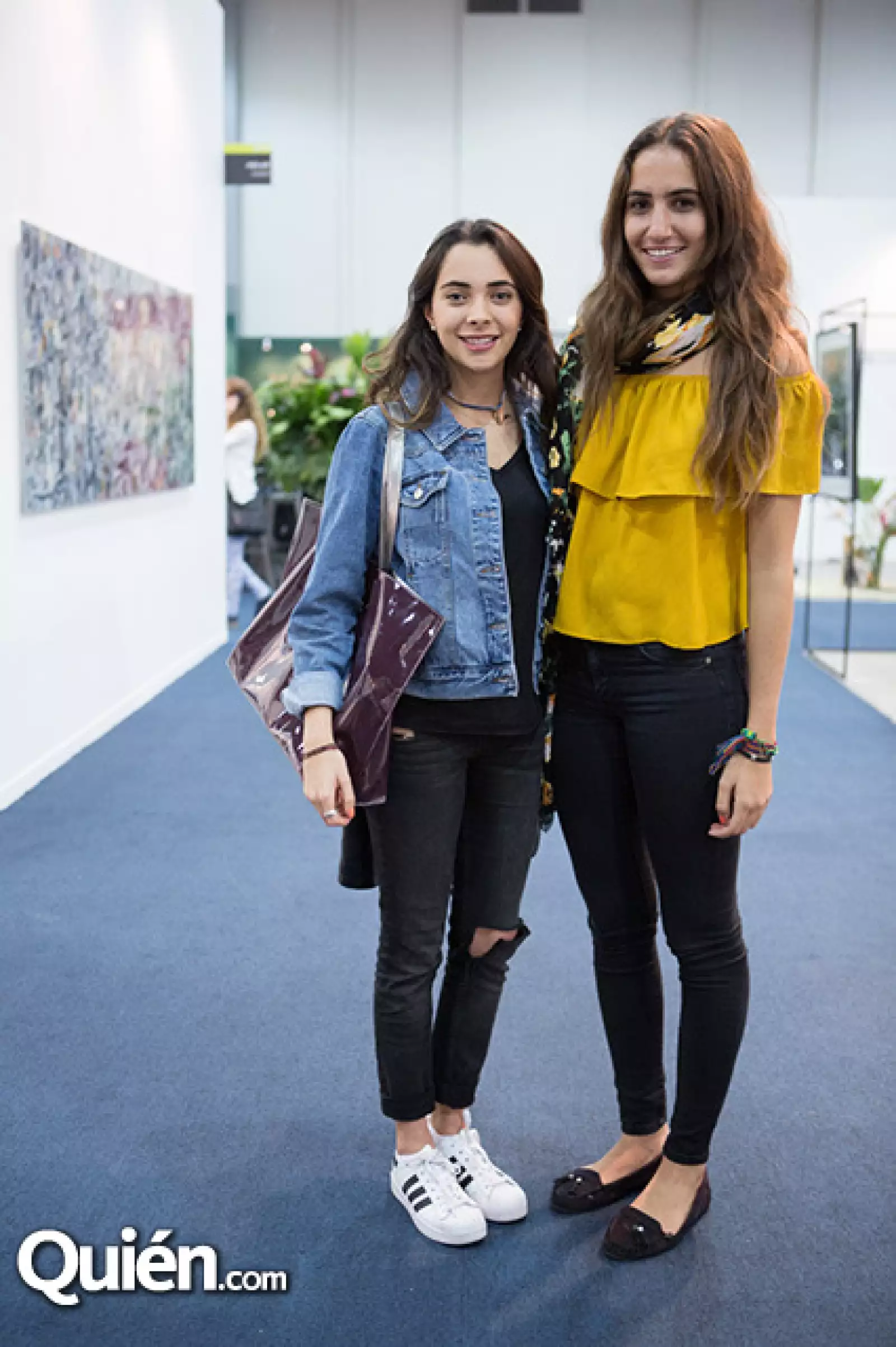 Johanna Serna y Déborah Mestre