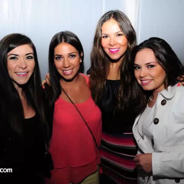 Cinthya Castañedo, Andrea Neri, Paola Pérez y Andrea Wood
