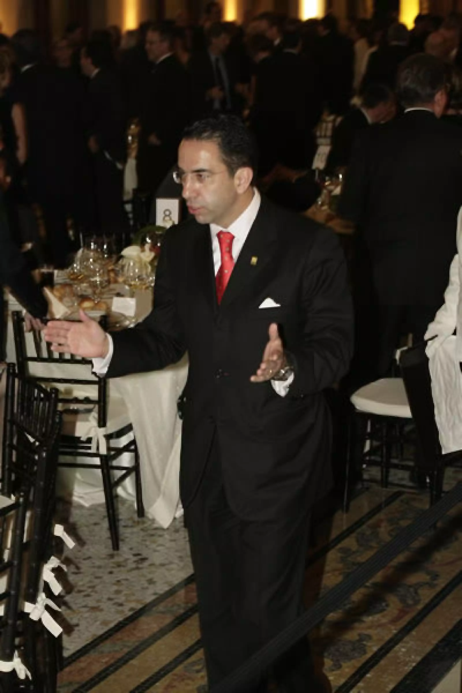 Cena Sarkozy en Palacio Nacional