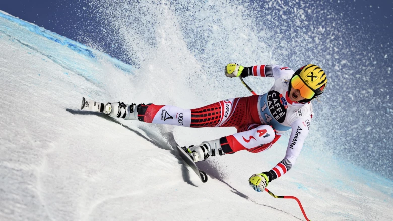 SKI-ALPINE-SUI-WORLD-WOMEN-DOWNHILL