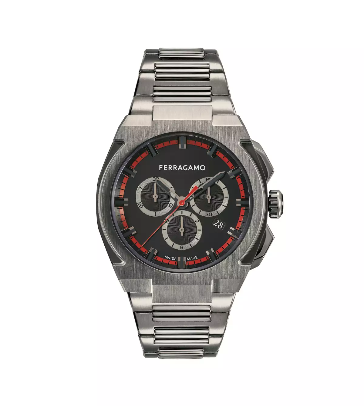 Reloj modelo Super Chrono, de Ferragamo.
