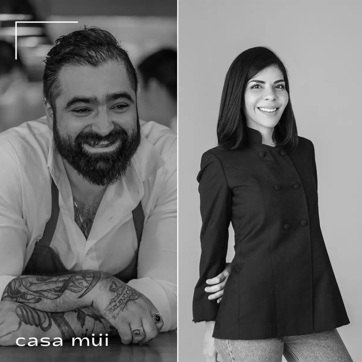 Francisco Ruano y Gabriela Ruíz