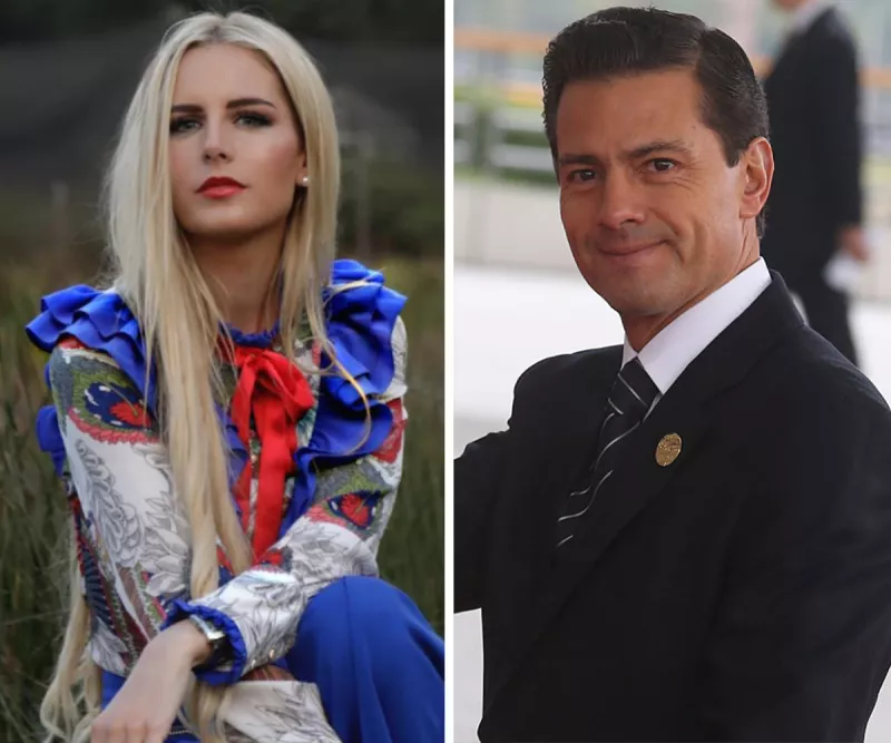 Enrique Peña Nieto y Tania Ruiz