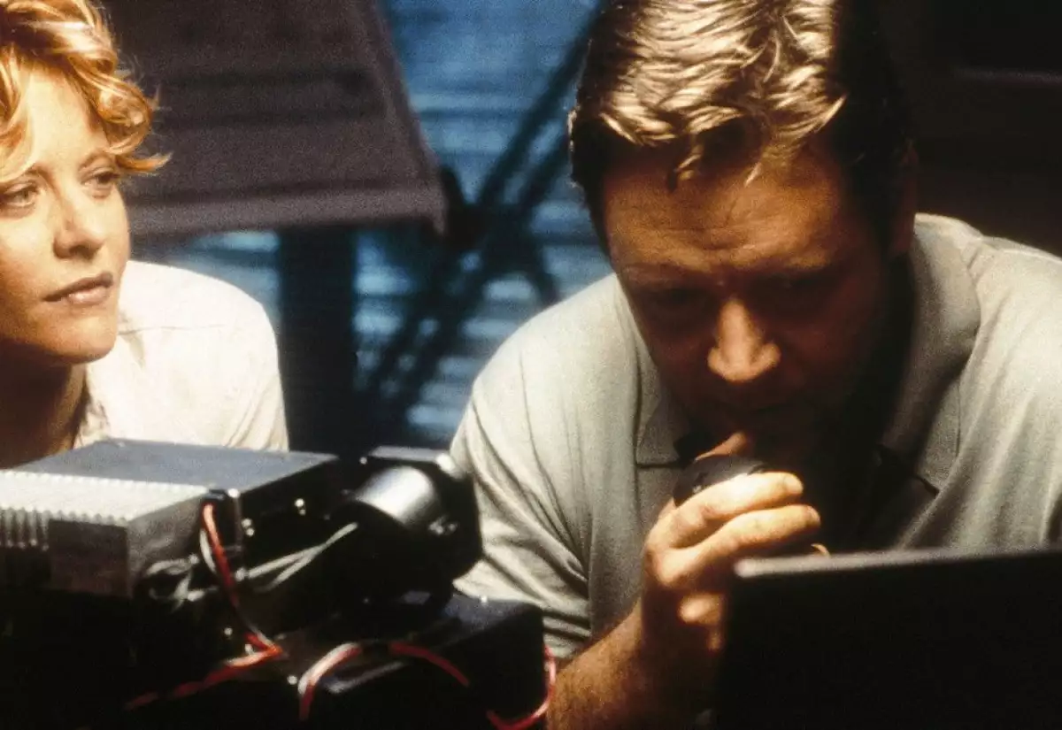 Russell Crowe y Meg Ryan en "Proof of Life".