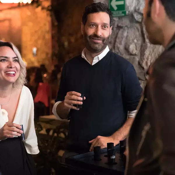 Cena con los miembros del consejo de "Campamento"