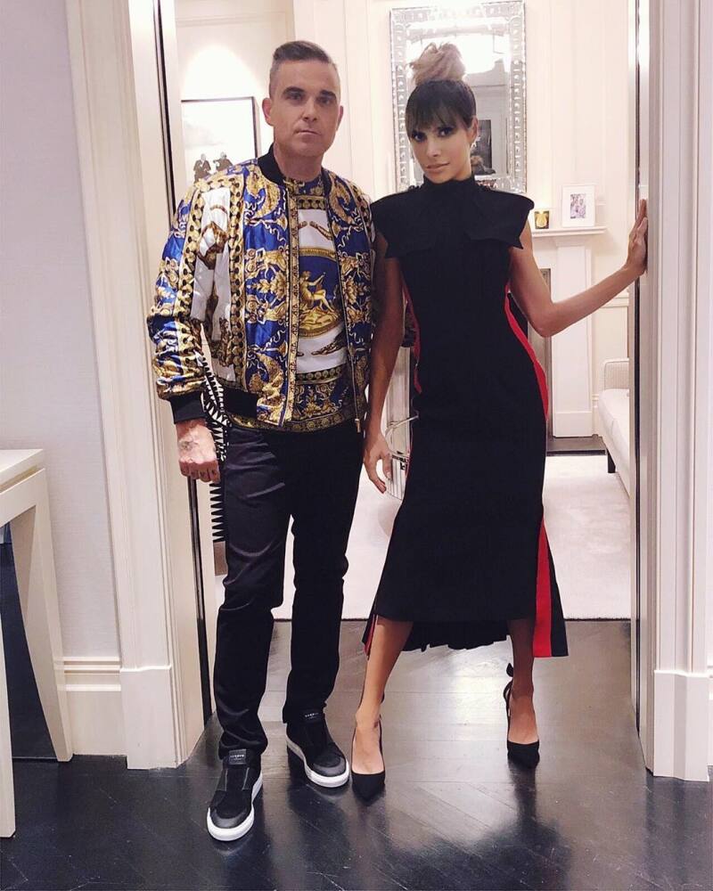 Ayda Field y Robbie Williams