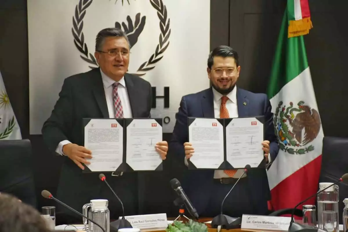 Convenio CNDH Infonavit