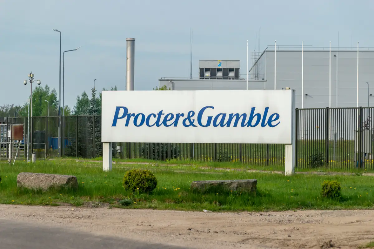 Logo of Procter and Gamble.