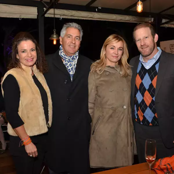 Iomar Floquin,Alejandro y Adriana Méndez y Alejandro Merikanskas.