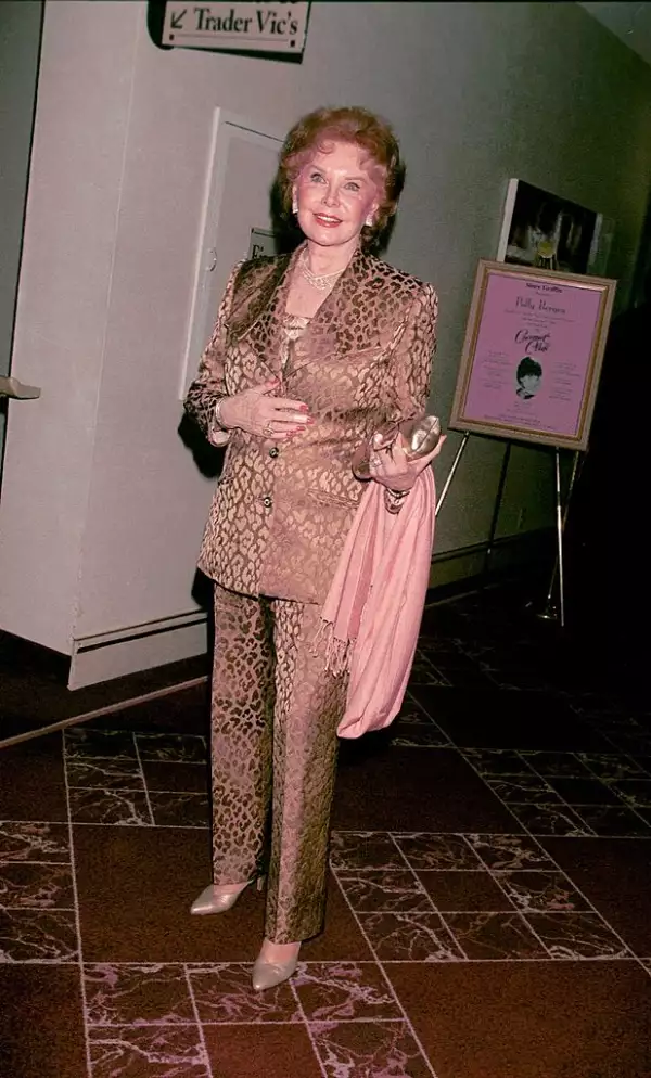 Polly Bergen Performs At Coconut Club