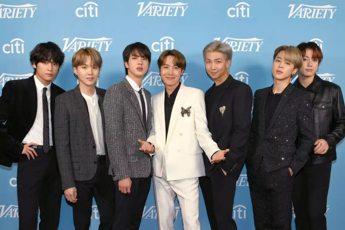 La banda de Kpop BTS, que se retira un par de años para hacer su servicio militar.