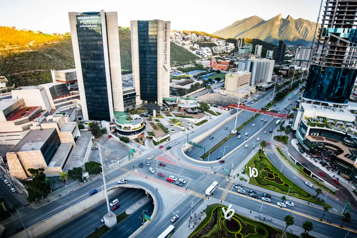 Valle Oriente, Monterrey, vista panorámica