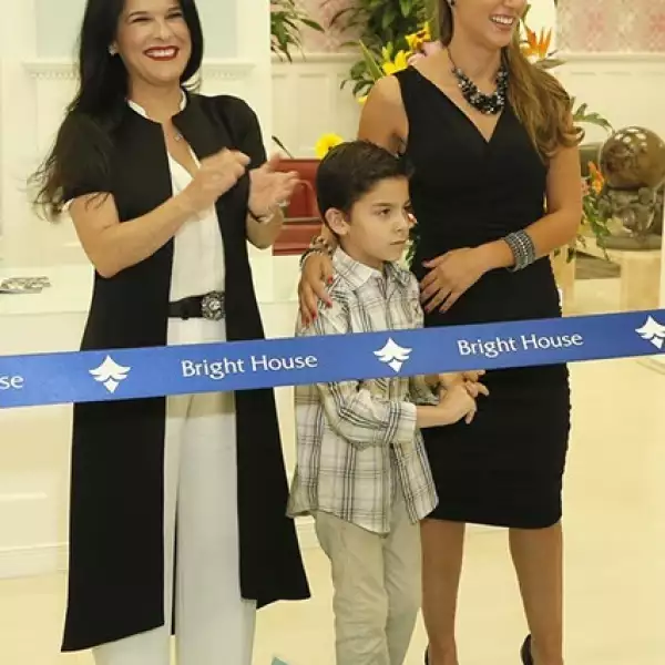 Martha Debayle,José Pablo y Ximena Sandino