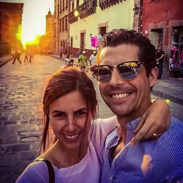 Ale Chedraui y Diego Riondo disfrutando en México mientras están en los últimos preparativos de su boda.