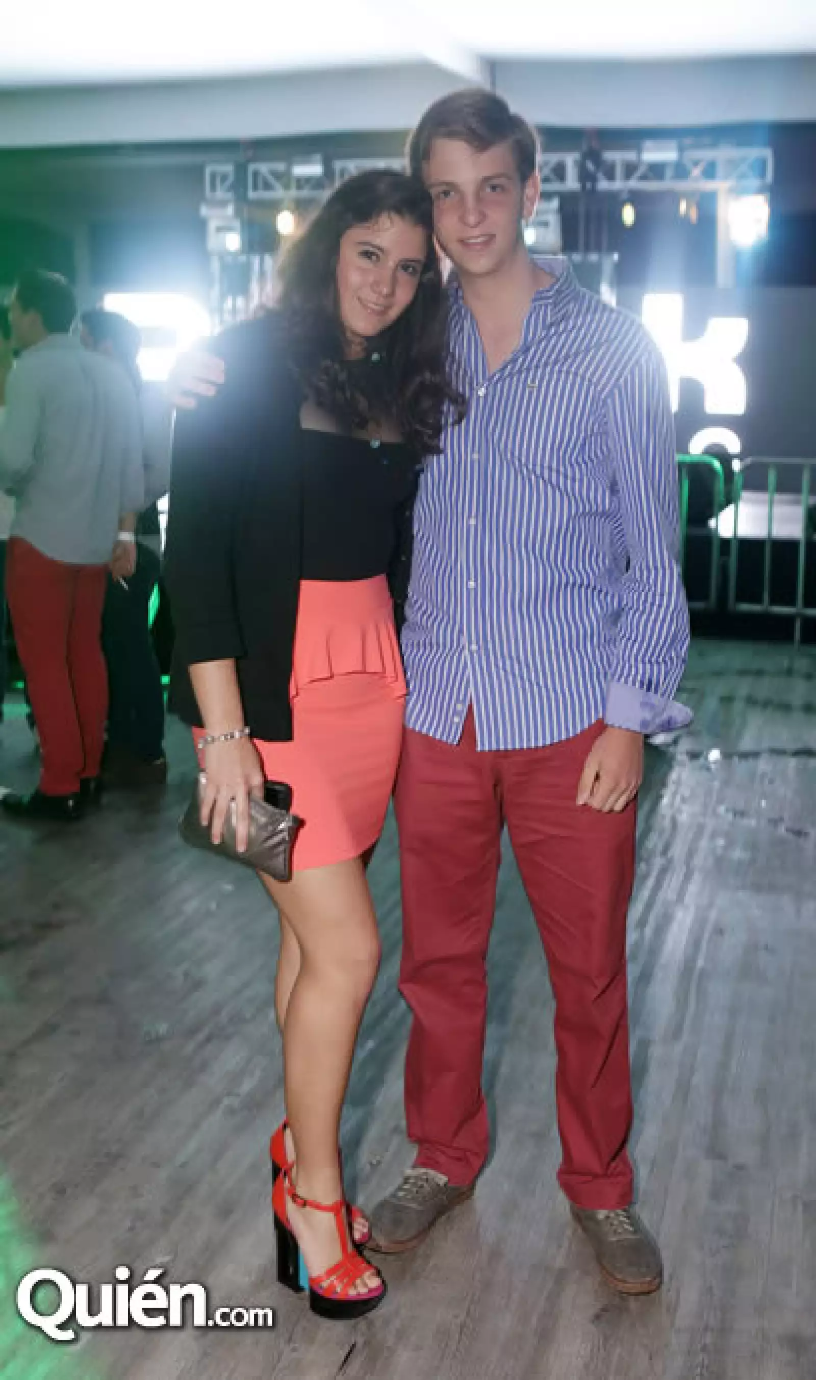 Adriana Santibáñez y Gustavo Lozano