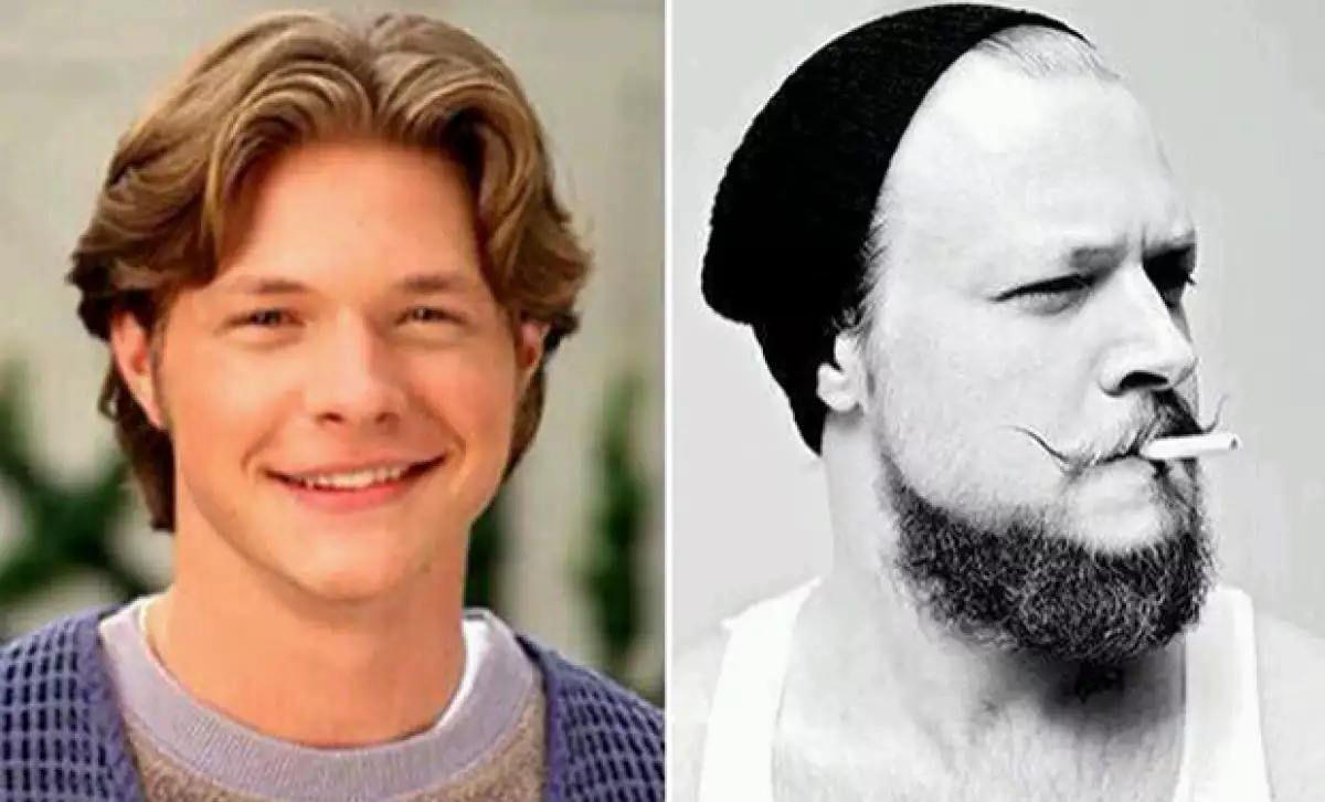 Conforme los años, Nate Richert, mejor conocido como Harvey, ha cambiado radicalmente.
