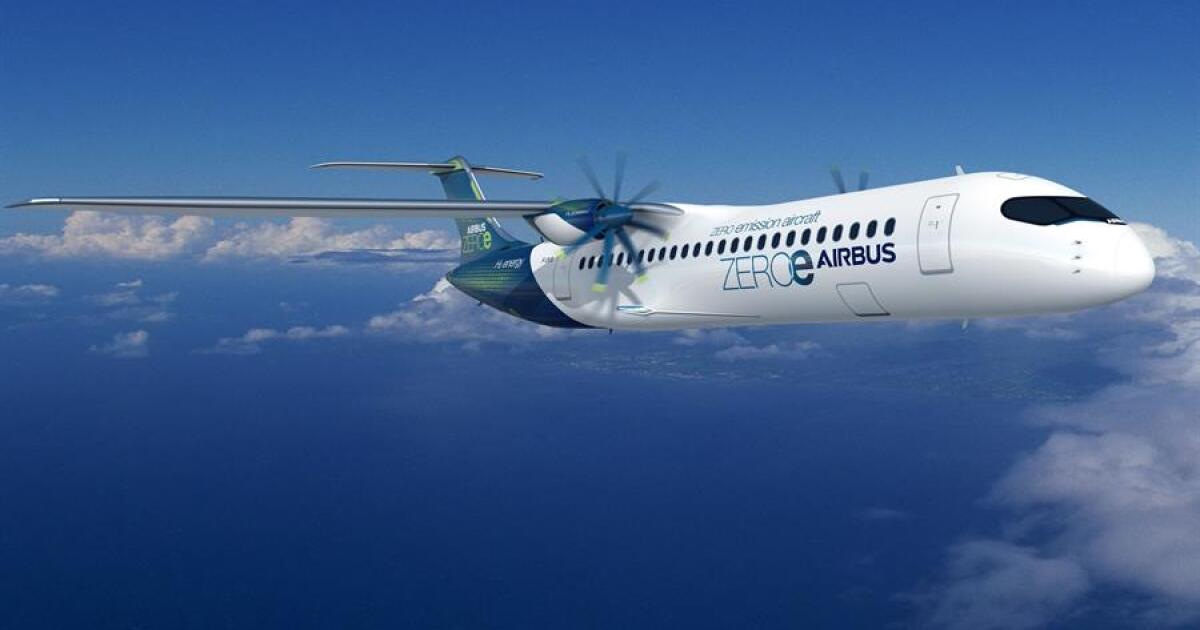 Airbus tendrá el primer avión comercial con cero emisiones en 2035