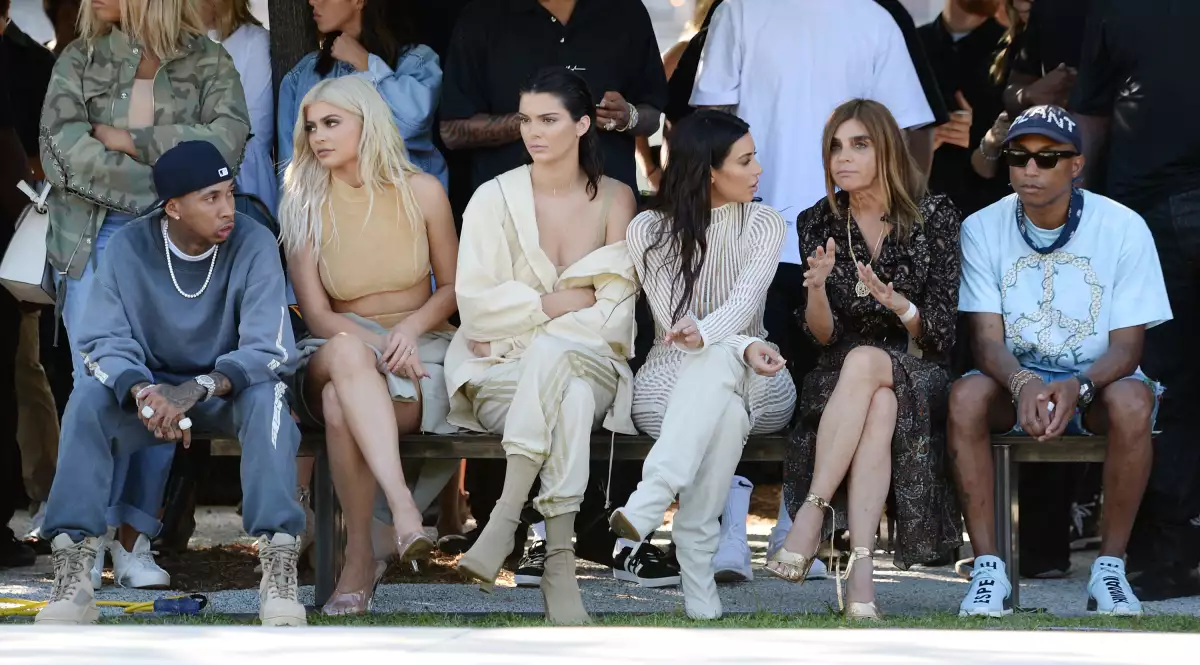Kanye West Yeezy Season 4 - Front Row/Arrivals
