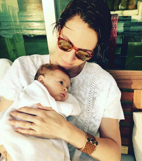 Alondra de la Parra ha compartido las fotos más tiernas con su primer hijo, Luciano.