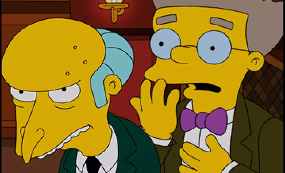 Los creadores de la serie habían dado pistas sobre la preferencia sexual de Smithers (Foto: Facebook/The Simpsons )