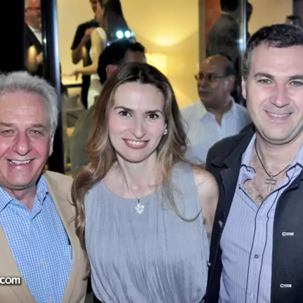 Mario Schjetnan, Martha Zozaya de Martínez y Adrián Martínez