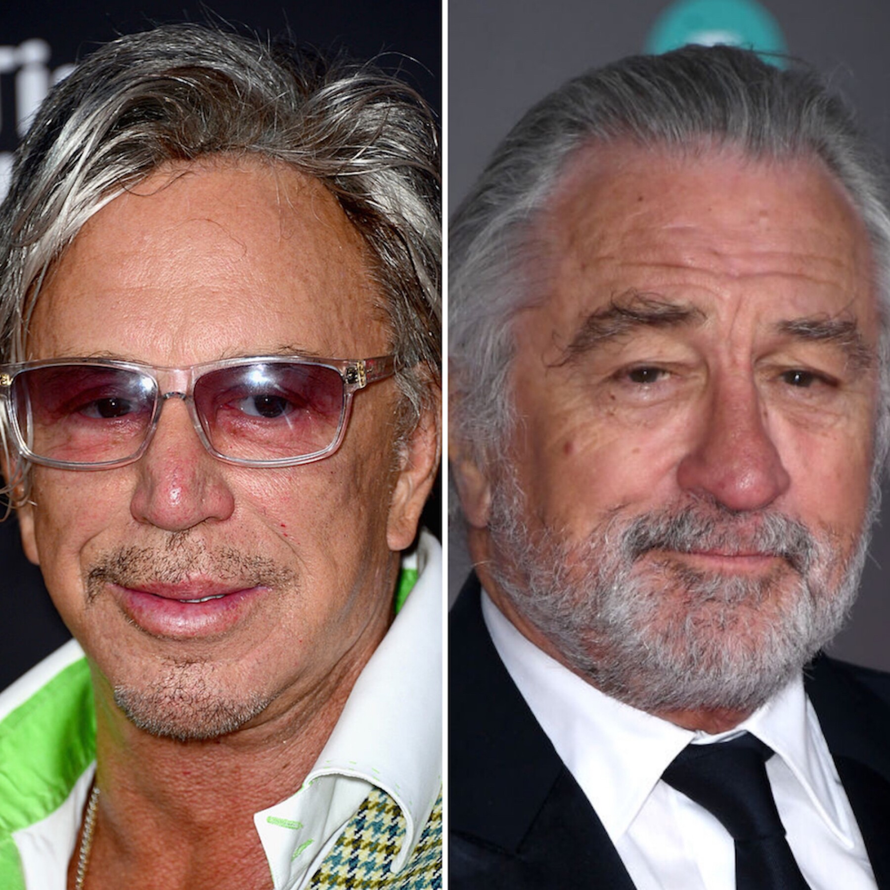 Mickey Rourke publica fuertes amenazas contra Robert De Niro