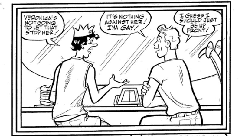 personaje gay archie historieta