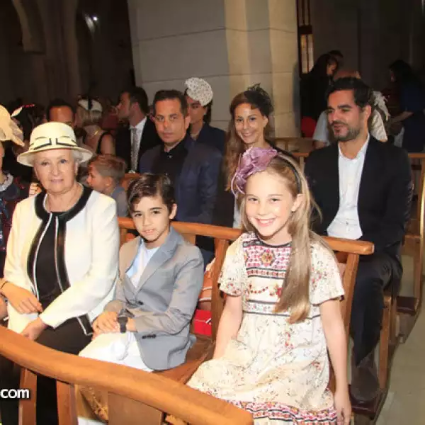 Paulina y Gabriela Madrazo con Nicolás y Cassandra Flores Madrazo