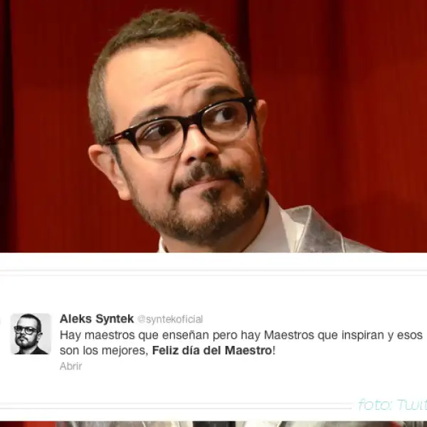 Aleks Syntek.