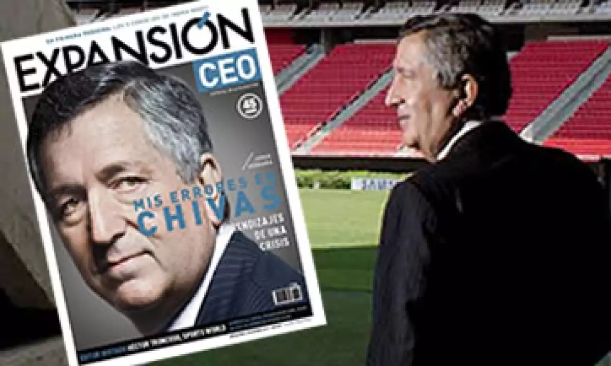 Los opinadores del futbol siempre lo acusan de meterse de más en la operación del equipo de futbol. (Foto: Ramón Sánchez Belmont / Revista Expansión)