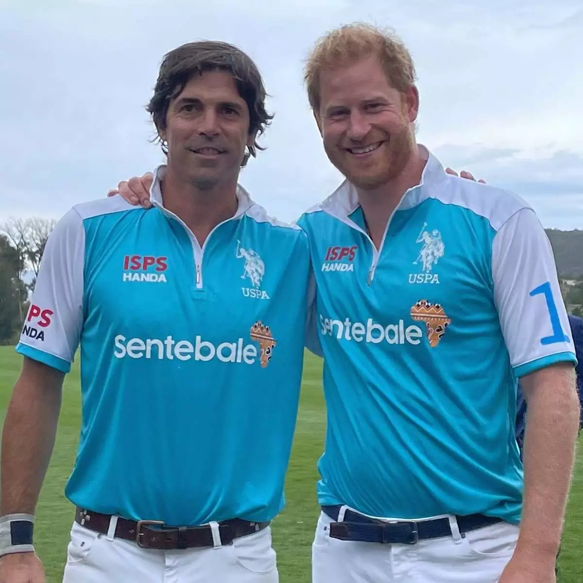 Nacho Figueras y el príncipe Harry