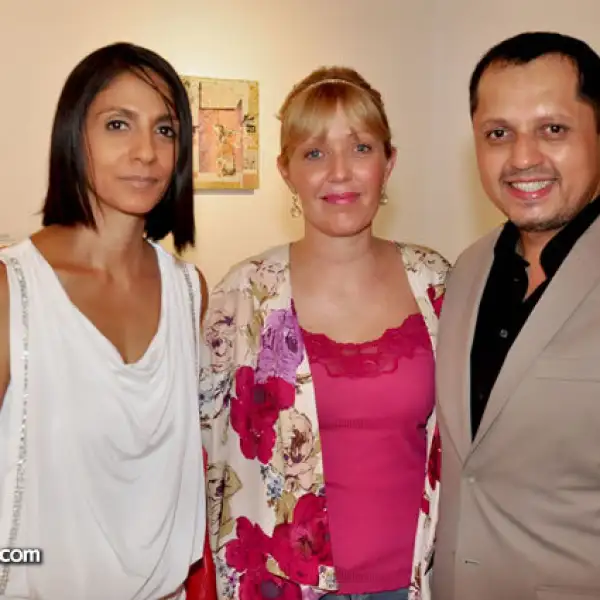Elisa Pasquel, Claudia Tapia Castelo y Mauricio Pichardo