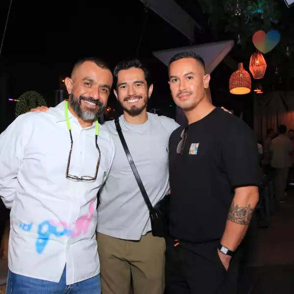 Mauricio Valdespino , Ricardo Martínez y Enrique Rangel 