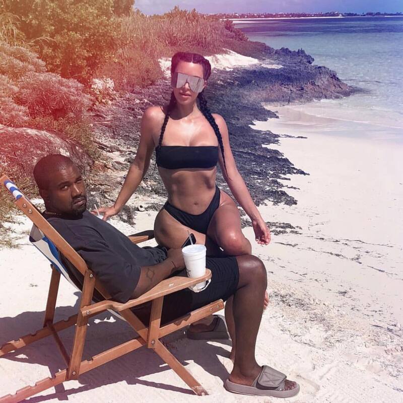 Kim Kardashian y Kanye West