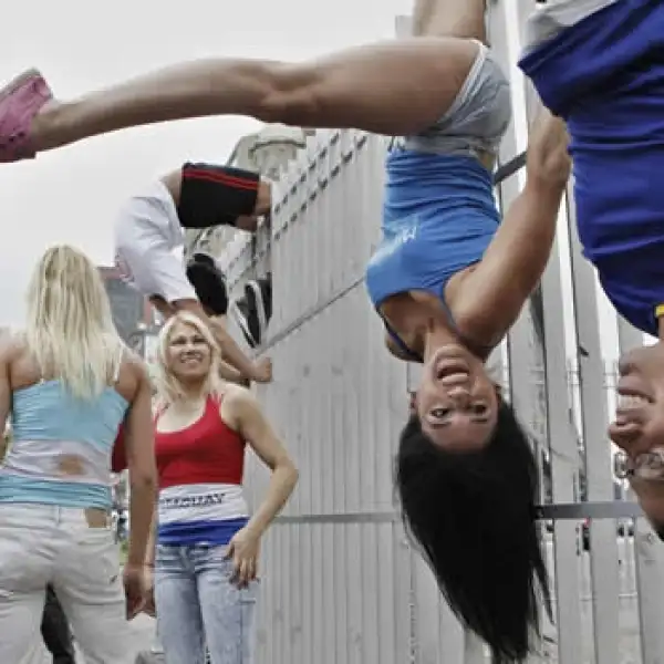 exhibicion de pole dance