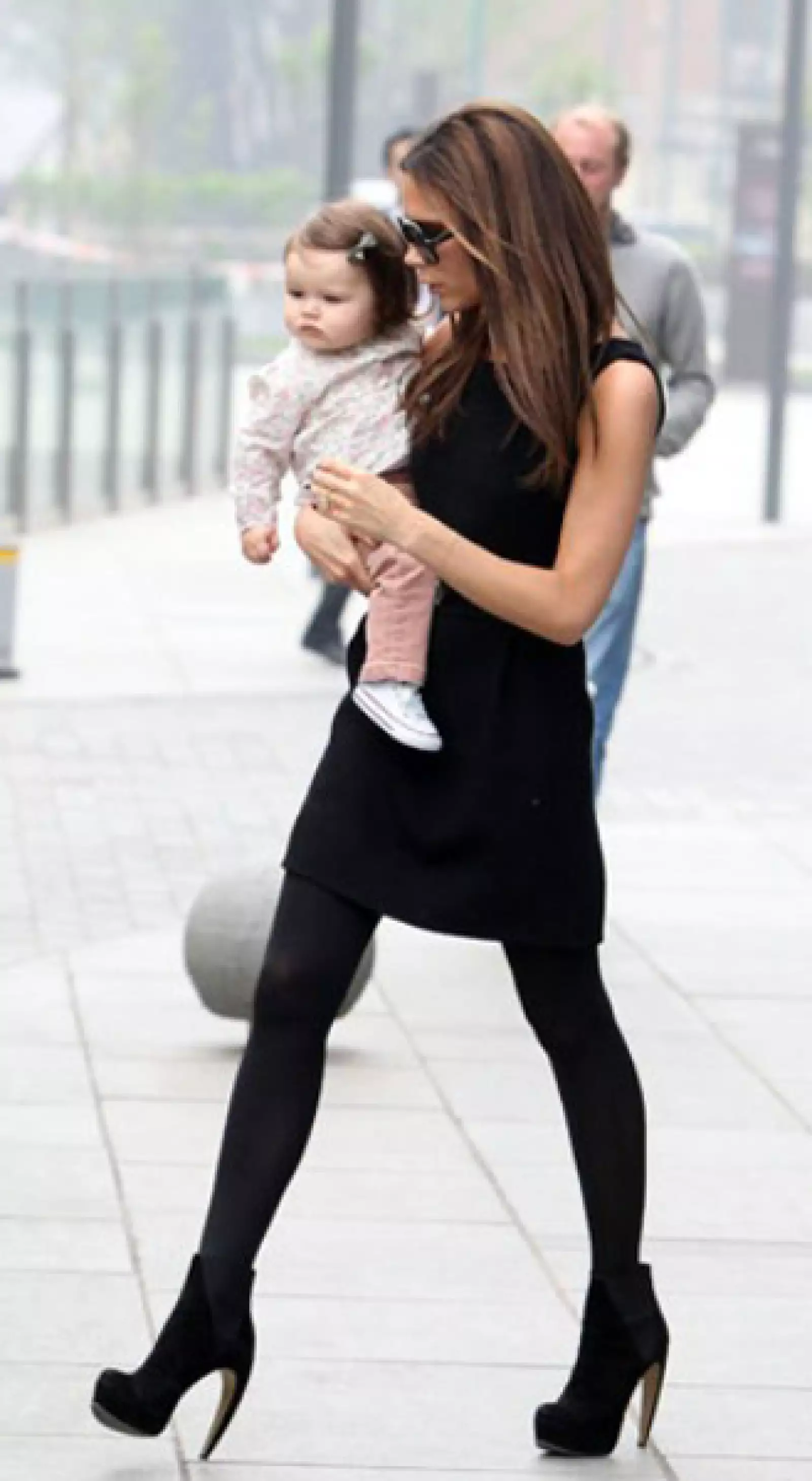 Aquí con Victoria en China.